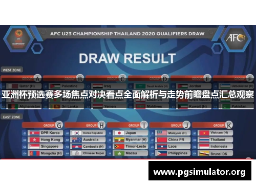 亚洲杯预选赛多场焦点对决看点全面解析与走势前瞻盘点汇总观察